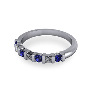 Contempoary eternity ring