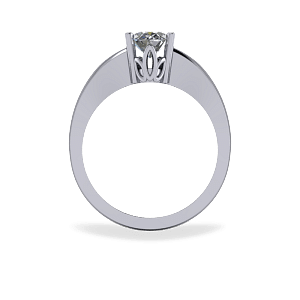 Four claw diamond ring