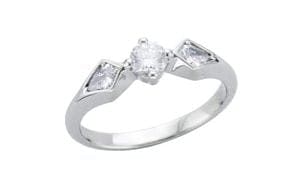 Contemporary Russian inspired engagement ring - Ring of the Week - Portfolio