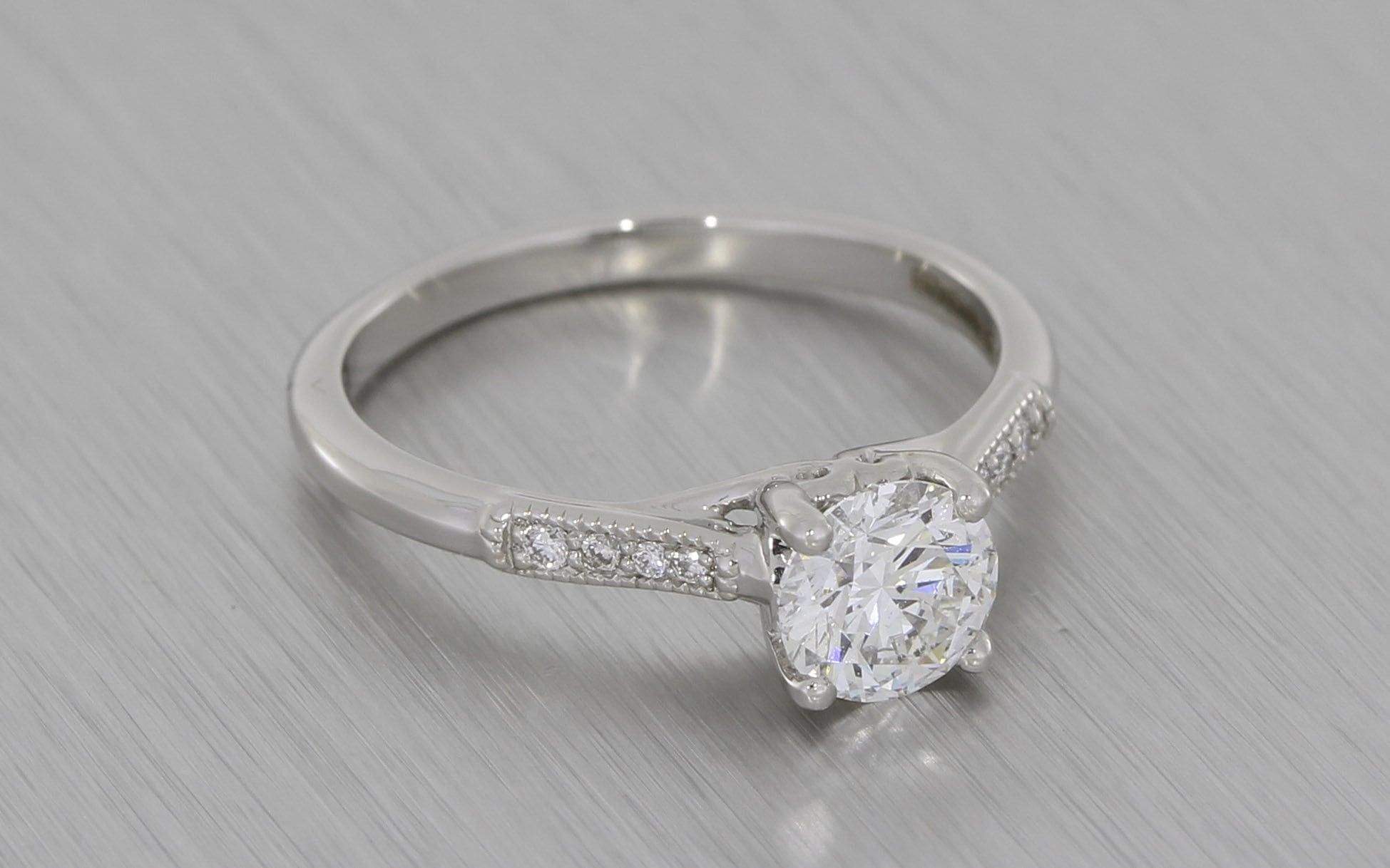 Scroll Engagement Ring - Portfolio - Durham Rose