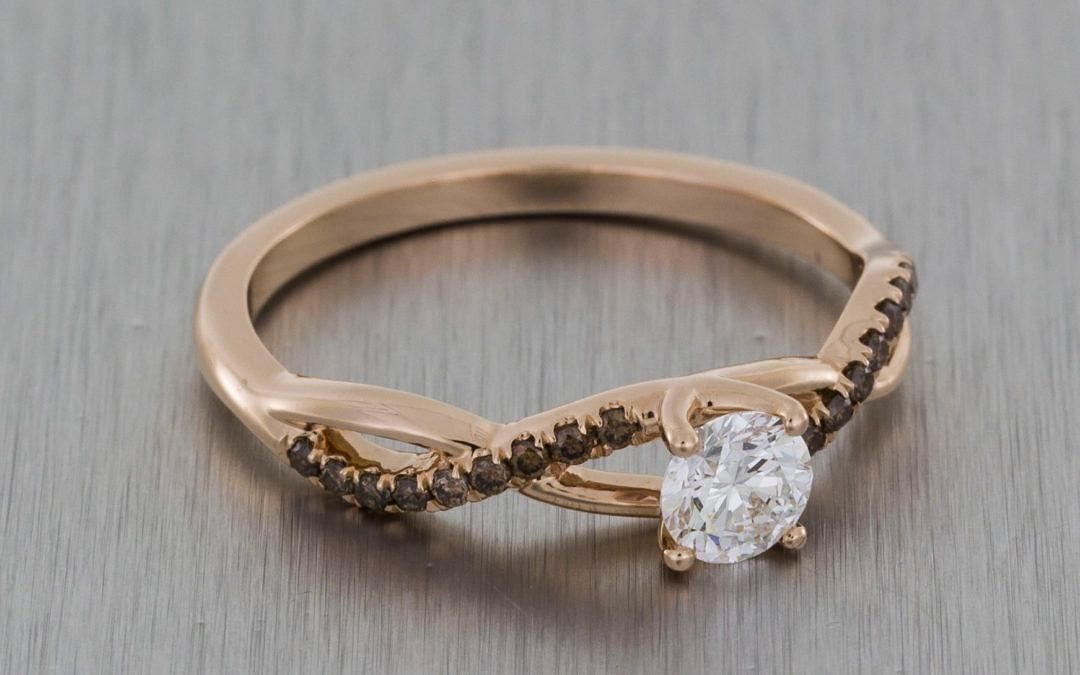 Get the Look: Twisted Band Engagement Rings