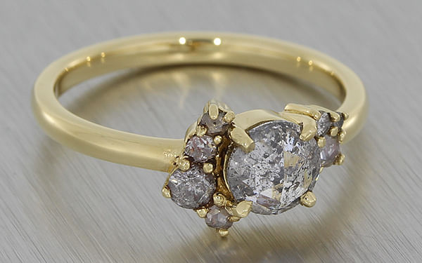 Rose Gold Morganite & Coco Diamond Heirloom Ring – KALLATI